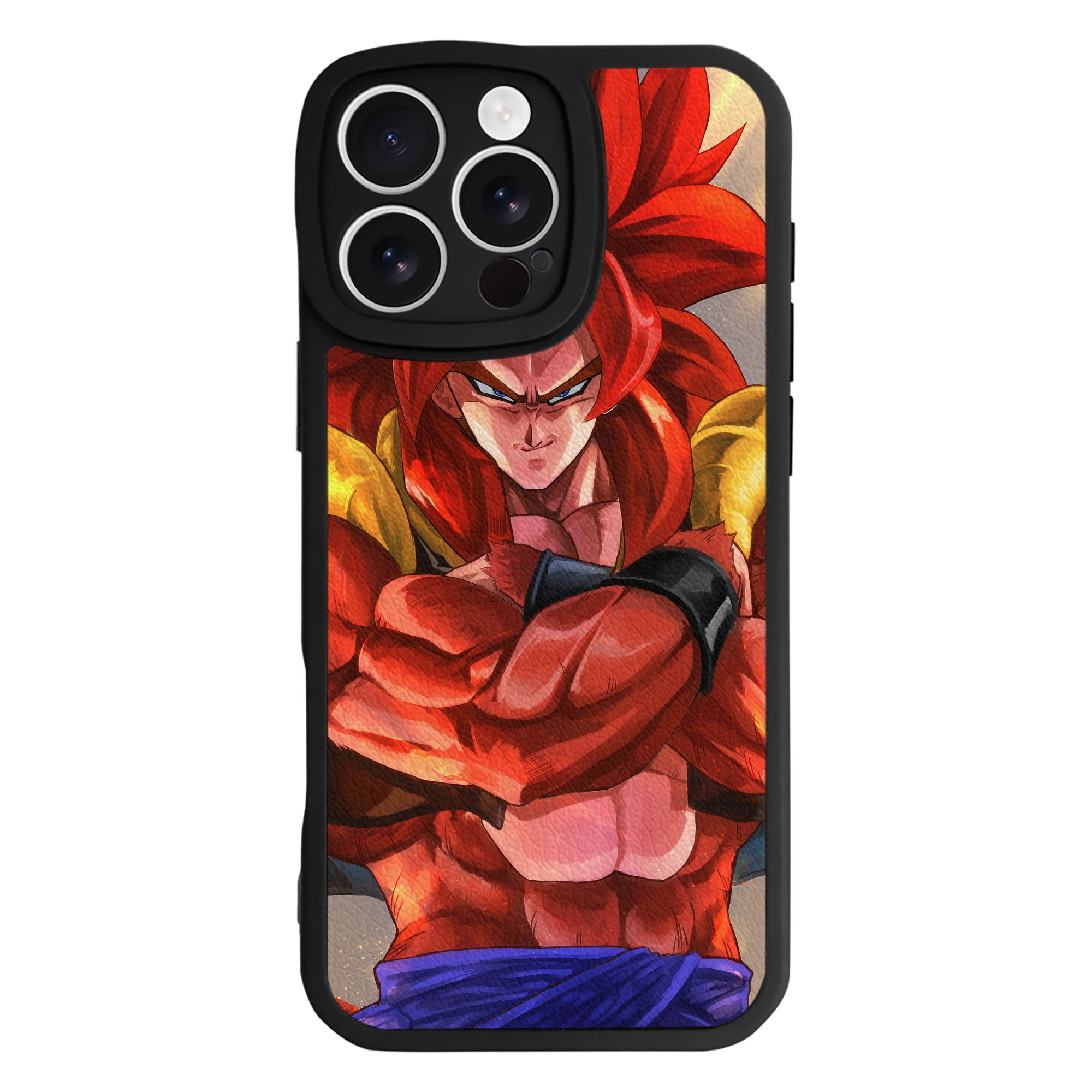 （画像用） ドラゴンボール DRAGON BALL 【iPhone 16シリーズ対応】シリコンスマホケース（レザー調） 材質：シリコン